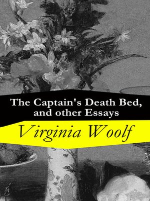 cover image of The Captain's Death Bed, and Other Essays